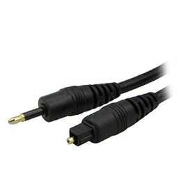 Ex-Pro TosLink to Mini Optical Cable, 2m [Suitable for Vaio Optical out, MacBook, MacBook Pro, New iMac, Mac Mini etc..)