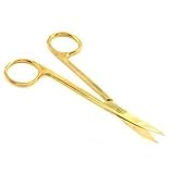 Gold Plated Sewing Scissors Embroidery Cutting Tool