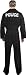Adult Police Uniform Jumpsuit Costume
