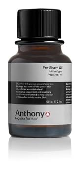 Anthony Logistics for Men Pre Shave Oil, 2 oz / 60 ml