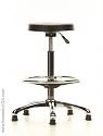 Arbeitsstuhl/Arbeitshocker/Rollhocker TOP WORK 14 / h&ouml;henverstellbar / ergonomisches Sitzen