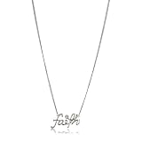 Disney Couture Inspirational Faith Necklace