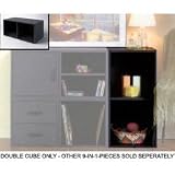 30-inch Double Cube - Black (Black) (15H x 30W x 15D)