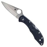 Delica 4 Black FRN Handle Plain
