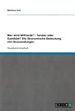 Wer wird Million�r? - Sender oder Kandidat? Die �konomische Bedeutung von Quizsendungen