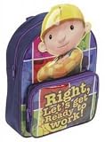 BOB001044 Childrens 3D Bob The Builder Right Lets Get Ready To Work Nursery School Bag Travel Backpack