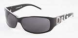 DOLCE & GABBANA D&G 3009 547/87 BLACK PLASTIC SUNGLASSES