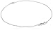 Amazon Collection Sterling Silver Infinity Cable Chain Anklet, 10
