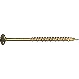 The Hillman Group 47878 5/16-Inch x 5 Star Drive Construction Lag Screw with Truss Head 1000 Hour Bronze Ceramic Coat, 75-Pack