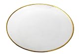 Arda Gilt 12-1/2-Inch Charger Plate, Gold, Set of 4