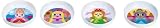 French Bull Kids 5-3/4-Inch Melamine Bowl, Princess, Set of 4