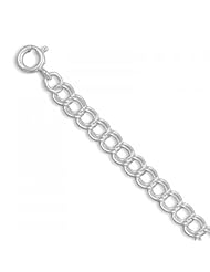 MMA Silver - 8 inch Charm Chain Light