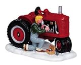 Lemax Harvest Crossing Collection Tractor Repair Table Piece #63591