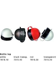Kids Bottle Tops - Color: Black Transparent