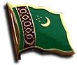 Turkmenistan - National Lapel Pins