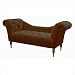 Settee in Velvet Chocolate