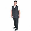 Scalpmaster Nylon Utility Vest Button Black