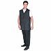 Scalpmaster Nylon Utility Vest Button Black