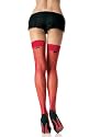Sheer Stockings With Black Seam And Mini Satin Bows