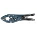 Grip-On 122-07G 7-Inch Convex Jaws Locking Pliers with Pipe-Holding Groove, Nickel-Plated