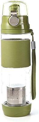 [AhriSam] Alkali Mineral Generating Water Bottle generative filter included 20 fl oz. 3 colors Green