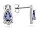 Tanzanite and Diamond Earrings Tanzanite and Diamond Earrings