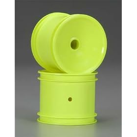 Associated GT2 Posi-Lock Quick-Change Rear Wheel, Yellow from Associated Accessories