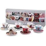 ILLY 2975 Almodóvar Collection Cappuccino Cup Set of 6