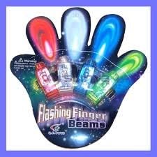 LED Finger Lights for Kids 16 Pack (64 Total Lights)