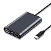 USB C Hub Type C to 4K HDMI Multiport Adapter, Gigabit Ethernet, 2 USB 3.0, VGA Headphone Jack, TF Card Reader and PD Charge Port for MacBook Pro, Chromebook Pixel, Dell XPS, HP Laptop and More
