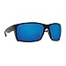 Costa Del Mar Reefton Sunglasses Blackout / Blue Mirror 580Plastic