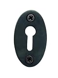 Nostalgic Warehouse 703057 Oil Rubbed Bronze 1.875 Classic Keyhole Cover