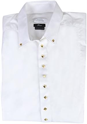 Versace Trend Collection Men's White Dress Shirt