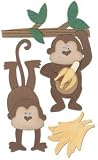 Paper Bliss Adhesive Embellishments: Monkeying Around