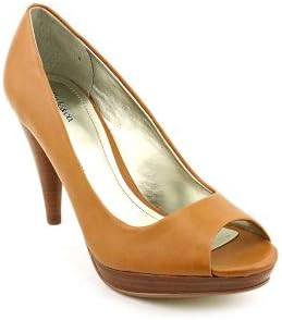 Style & Co. Women's Celine Peep Toe Pumps in Chestnut Size 11