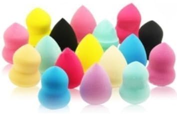 CyberStyle 4pc Pro Beauty Flawless Makeup Blender Foundation Puff Multi Shape Sponges color in radom by CyberStyle