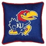 Kansas Jayhawks SideLines Toss Pillow - (17x17)