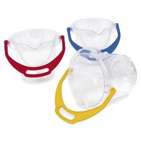 Clear Bucket for Sand or Beach (Sold as single item)