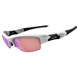 Oakley Flak Jacket Adult Asian Fit Sport Casual Sunglasses - Polished White/G30 Iridium