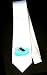 Party Decoration Necktie with pool, dog, swimming