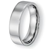 Chisel Cobalt Chromium Satin 6mm Band