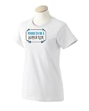Proud To Be a Saxophone Player Ladies T-Shirt Pink Large