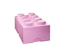 LEGO - BOITE DE RANGEMENT 8 plots - Rose