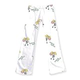 Cheer Cutie wording cheerleading print jersey low rise pants available in 5 adult sizes XS... by Purple Zebra