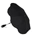Black UNIVERSAL CLAMP BUGGY / PRAM PARASOL with UV Protection
