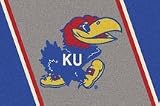 Kansas Jayhawks 3' 10 x 5' 4 Team Spirit Area Rug