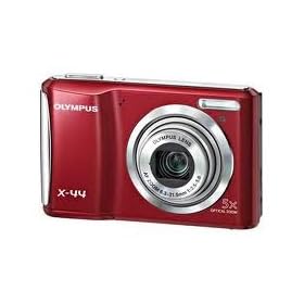 Olympus X44 14MP, 5x Optical Zoom, Compact Digital Camera, 2.7" LCD - Red
