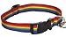 Rainbow Striped Collar - Medium