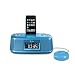 iLuv iMM153BLU Dual Alarm Clock with Bed Shaker for your iPod - Blue