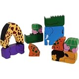 ImagiPLAY Safari Stacking Blocks